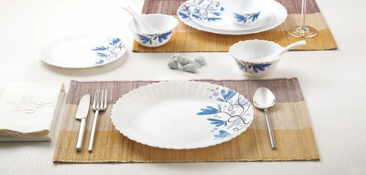 Make every-day dinner look extraordinary with Borosil’s Larah collection of exclusive glassware dinner sets