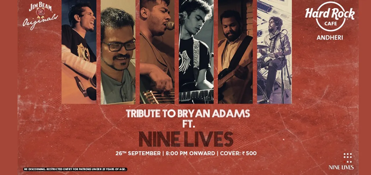 Flock to Hard Rock Cafe to catch ‘Nine Lives’ pay tribute to Bryan Adams!