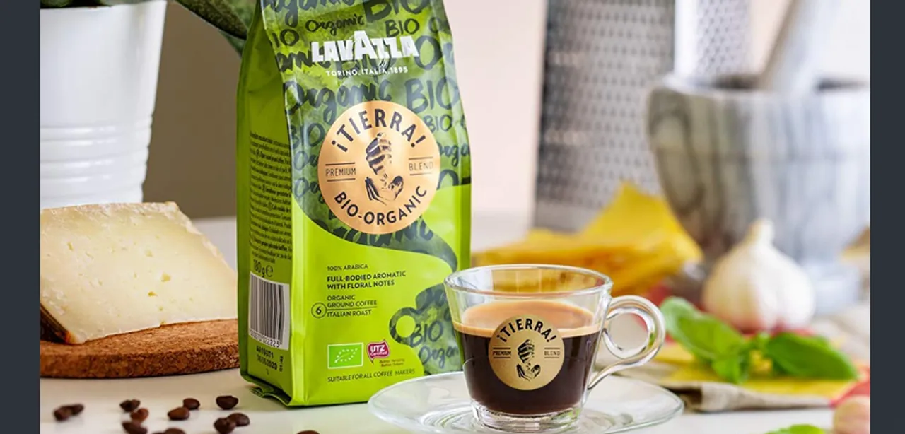 There’s goodness on earth: Organic now comes in a cup of Lavazza coffee
