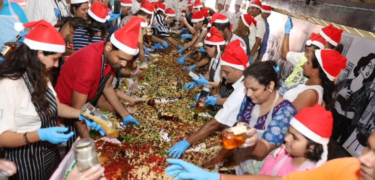 Novotel Goa Dona Sylvia to spread the warmth of this festive season by organizing the traditional Cake Mixing Ceremony