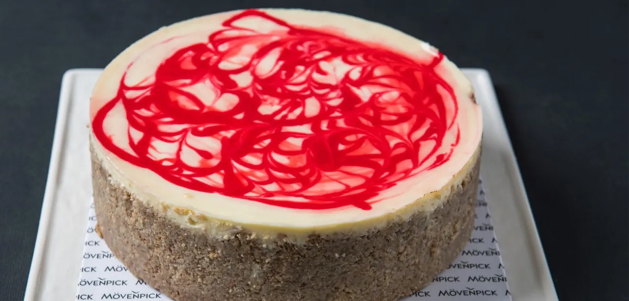 Chef Namal’s Vanilla Marble Cheesecake