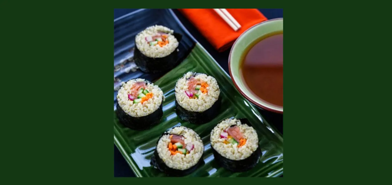 Recipe of the Week by Foodhall- Quinoa Sushi Roll