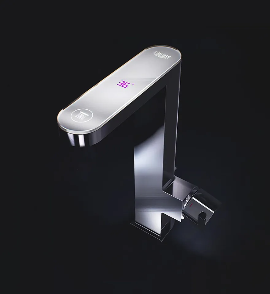 GROHE Plus Digital Faucet​ : Accuracy that goes beyond design