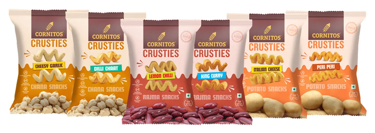 CORNITOS launches CRUSTIES - a 100% Baked snack for the season