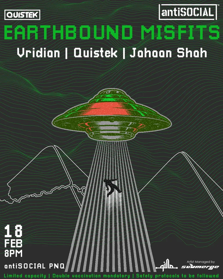 City boy Quistek is set to bring the house down @ antiSOCIAL