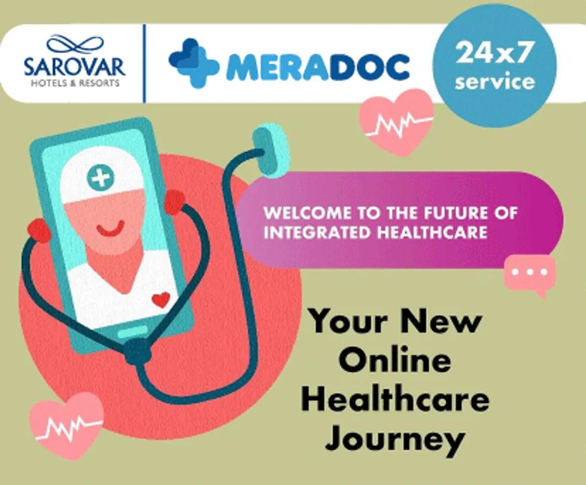 Sarovar Hotels pvt. Ltd. Joins hand with Healthcare App MERADOC