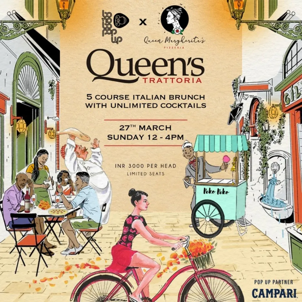 Bonobo Pop Up X Queens Margherita present "Queens Trattoria" at Bonobo, Bandra