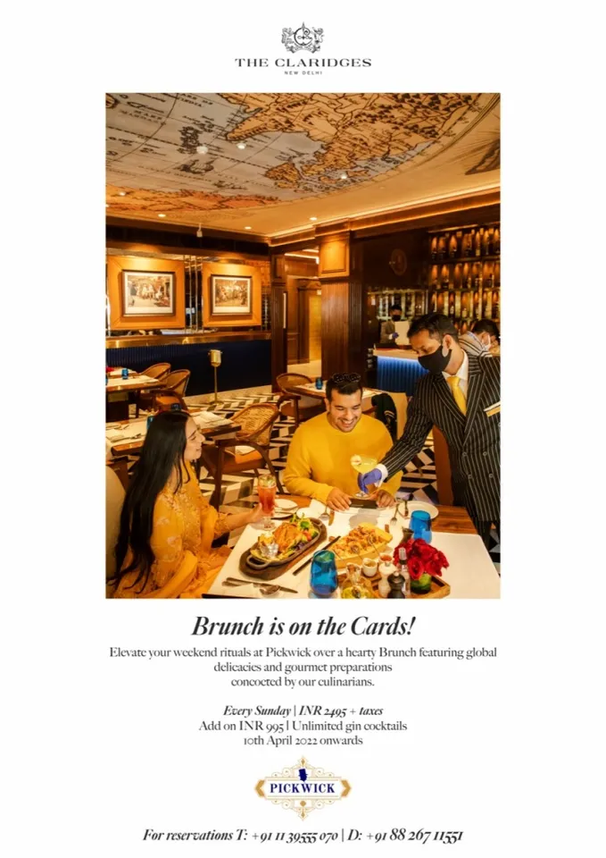 The Claridges Presents The Opulent Table Brunch At The Pickwick