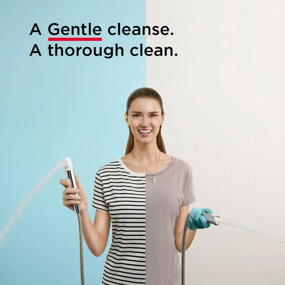 For a Gentle Cleanse and a Thorough Clean – American Standard DuoSTiX Hygiene Spray does them all