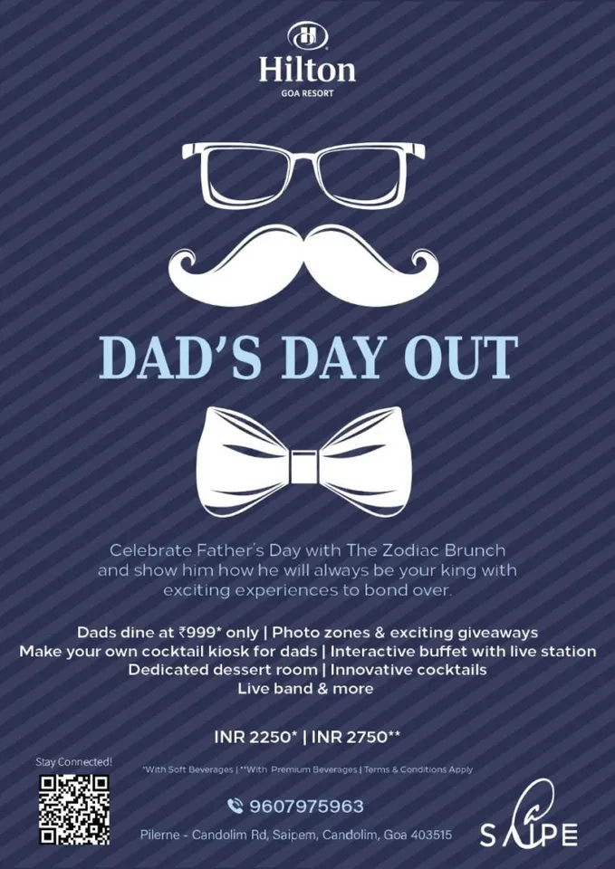 Make the most of this Father’s Day with The Zodiac Brunch at Hilton Goa Resort 