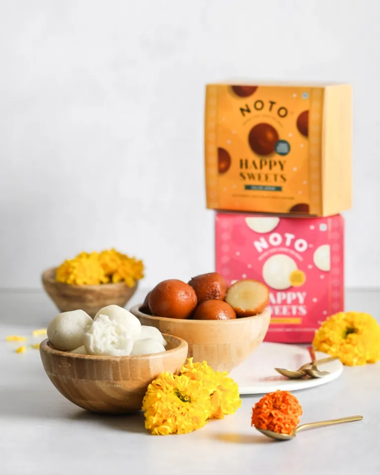 HAPPY SWEETS: NOTO Launches a New Range of Healthier Halwai-Style Mithai 15￼