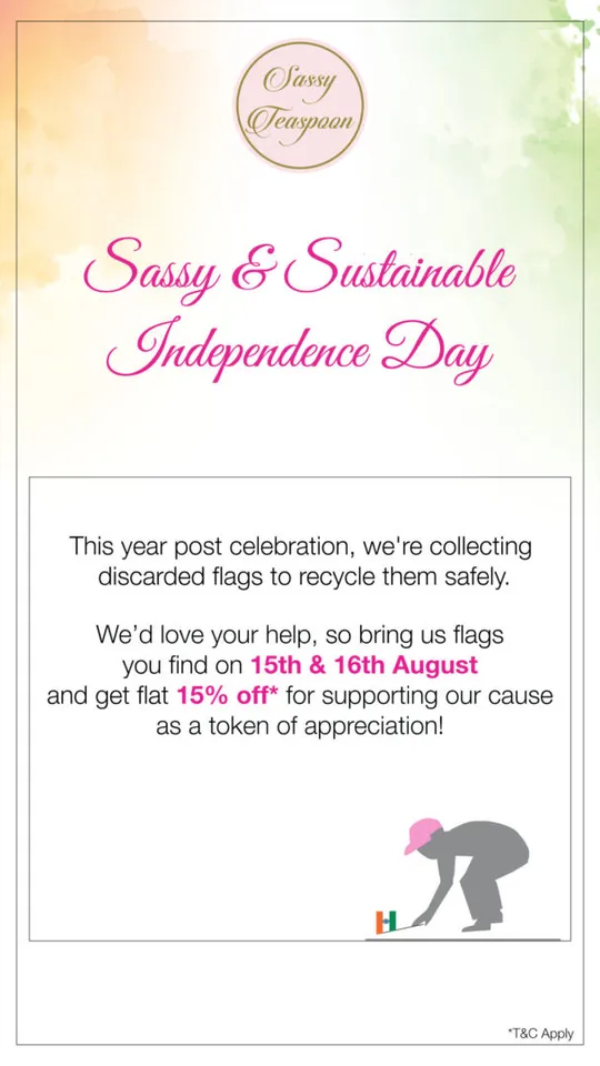 Sassy & Sustainable Independence Day