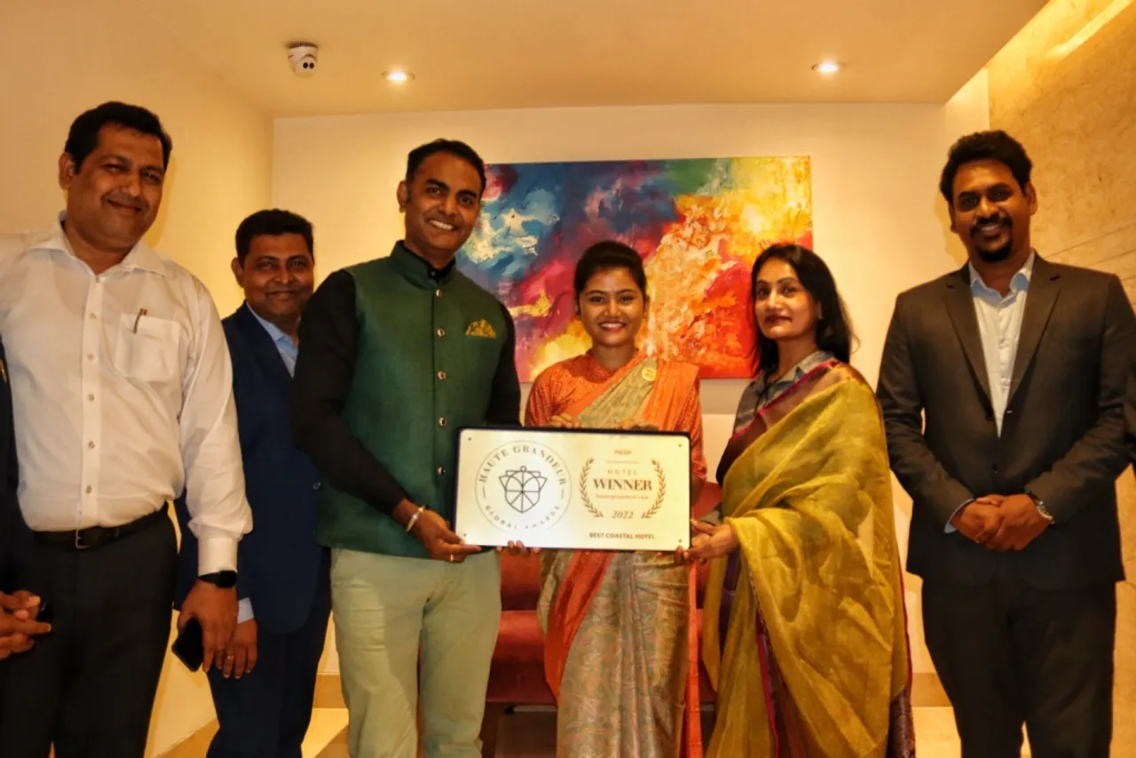 Novotel Visakhapatnam Varun Beach has been conferred with the Excellence Award for Best Coastal Hotel in India
