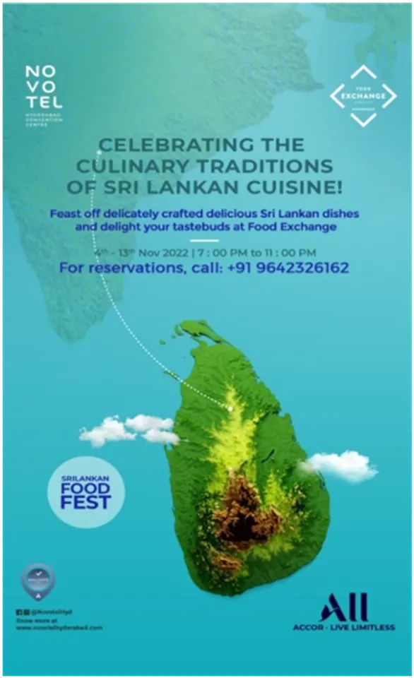 An Island Escape Awaits you right here @ Novotel Hyderabad Convention Centre