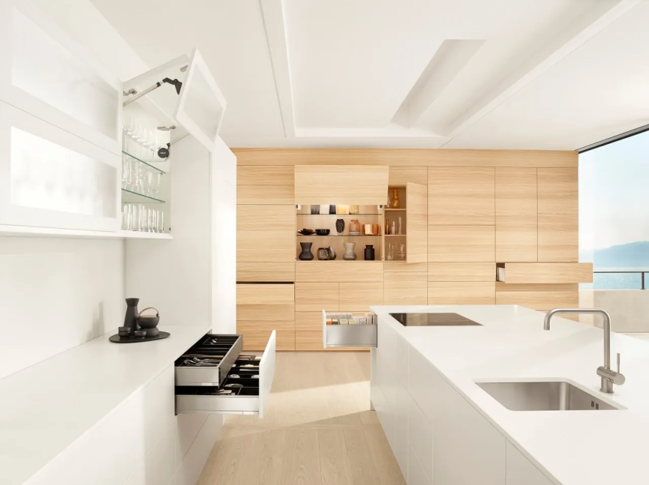 Handle-less furniture by Blum is the True Trend in Minimalism