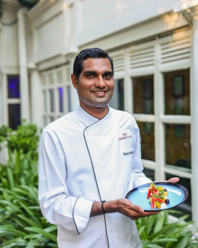 Cappuccino at Crowne Plaza Chennai Adyar Park offers an exclusive selection of healthy Salad Bowls