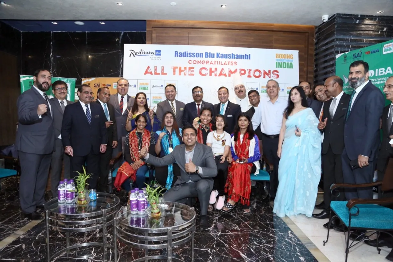 Radisson Blu Kaushambi Honors Women’s World Boxing Champions with Felicitation Ceremony