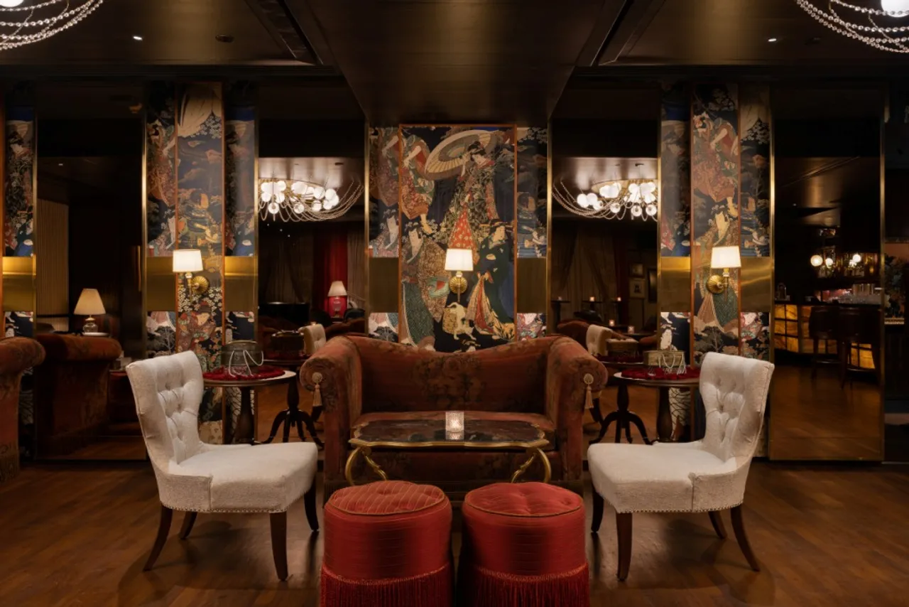 Sabyasachi for Nilaya by Asian Paints has collaborated with  The Leela Palace Bengaluru to elevate the design aesthetic at  ZLB 23 with the Heartland Collection.