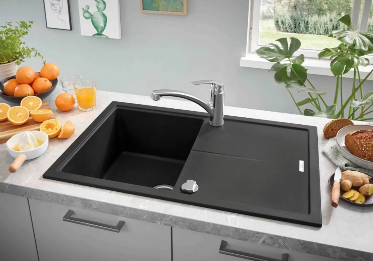 GROHE KITCHEN SINKS- Made to Match in Form and Functionality