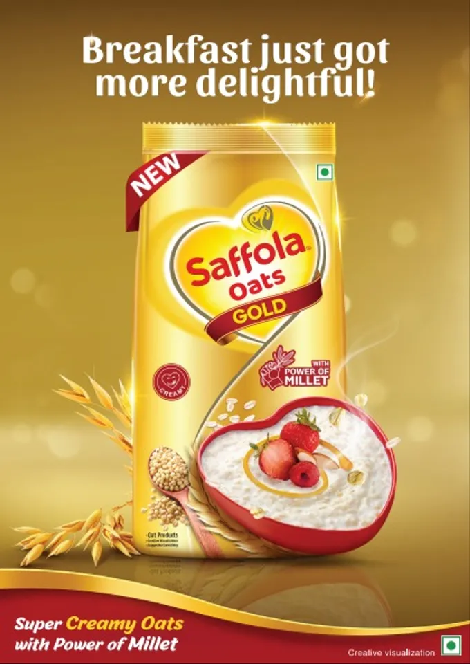 Marico launches Saffola Oats Gold for a Delightful Breakfast Experience