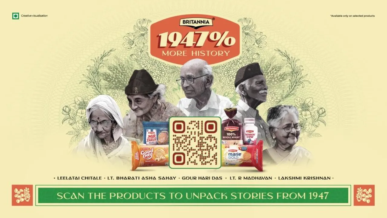 Britannia’s ‘1947% More History’ Campaign is an ode to India’s living freedom fighters