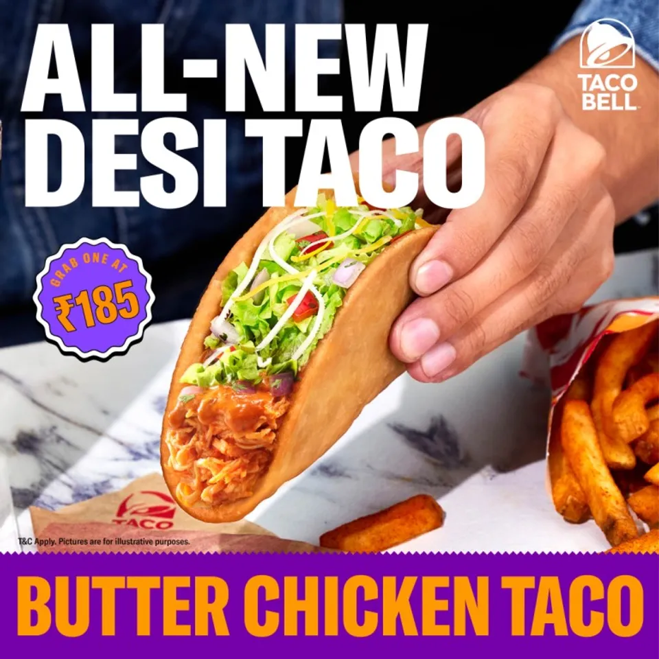 Taco Bell India turns desi, delights consumers with an all-new range of Indian Tacos 