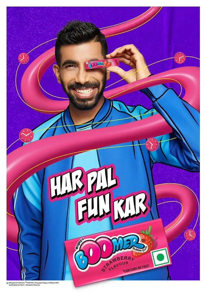 Mars Wrigley collaborates with star pacer Jasprit Bumrah for its 25-year-old iconic brand, BOOMER