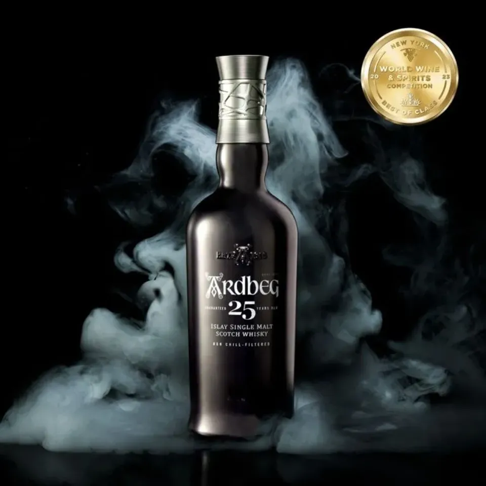 Ardbeg 25 Years Old Named ‘World’s Best Scotch Whisky’ By The 2023 New York World Wine And Spirits Competition