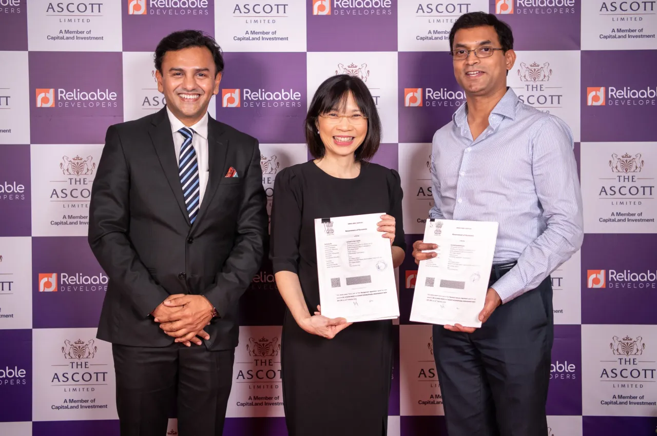 The Ascott Limited Expand Presence in India with Signing of the Oakwood in South-East Bengaluru