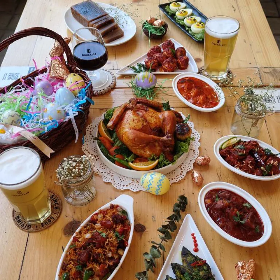 Traditional Easter Brunch at Doolally Thane & Koregaon Park Pune