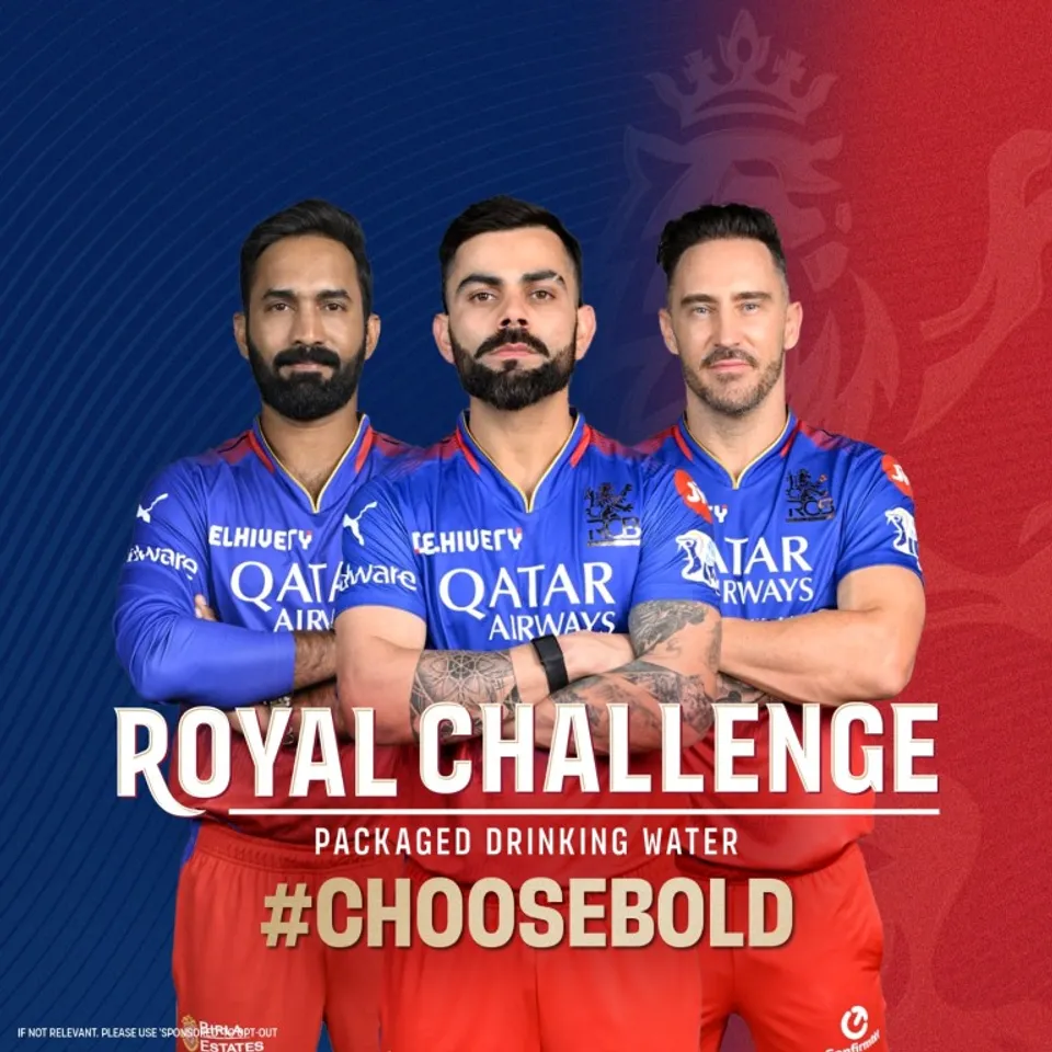Royal Challengers Bengaluru unveils Royal Challenge Packaged Drinking Water as an official partner