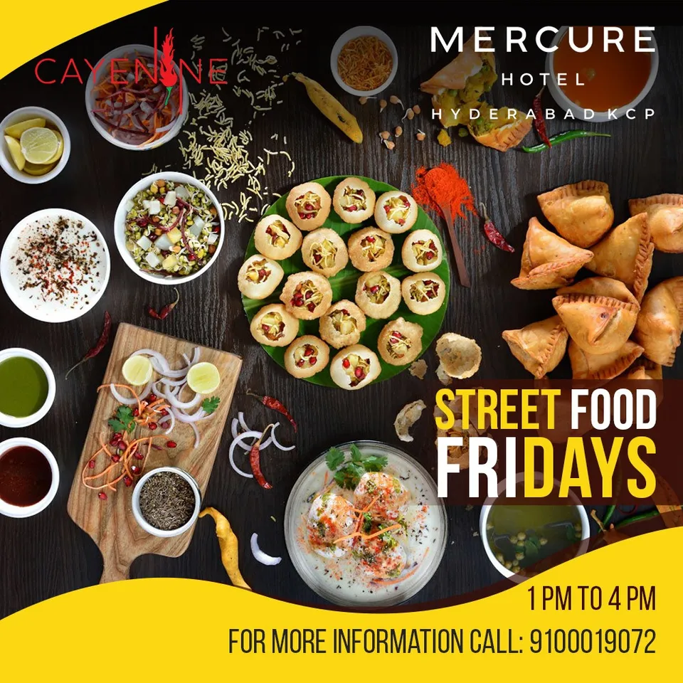  Street Food Fridays @Mercure Hotel Hyderabad KCP
