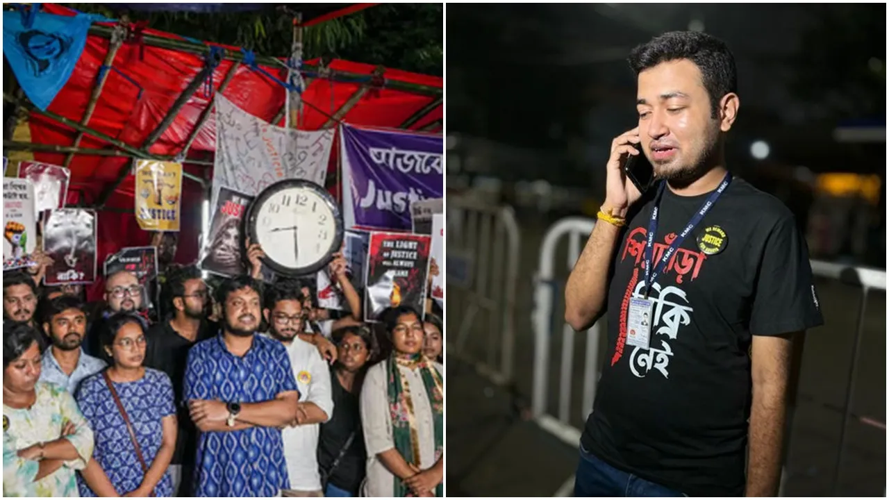 Junior Doctors Movement: প্রতীকী অনশনকারী ব্যাজ পরার জেরে আটক চিকিৎসক তপোব্রত রায়