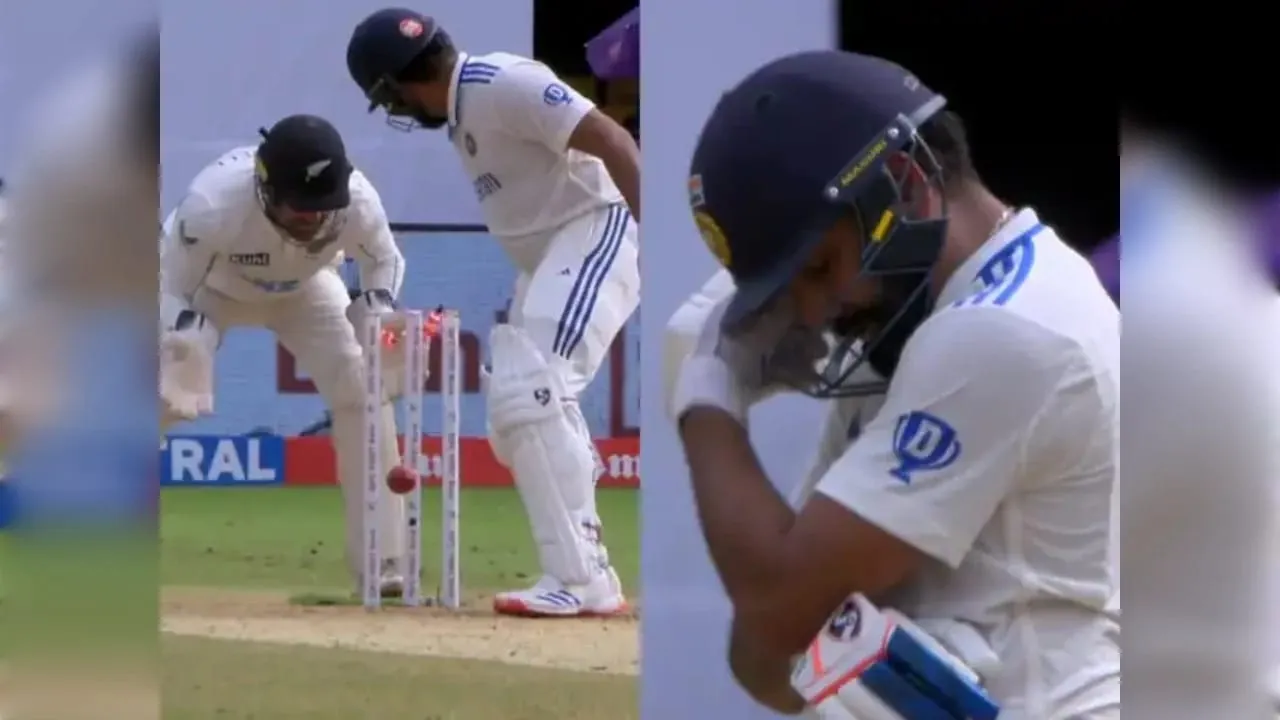 Rohit Sharma dismissal, রোহিত শর্মার আউট, 