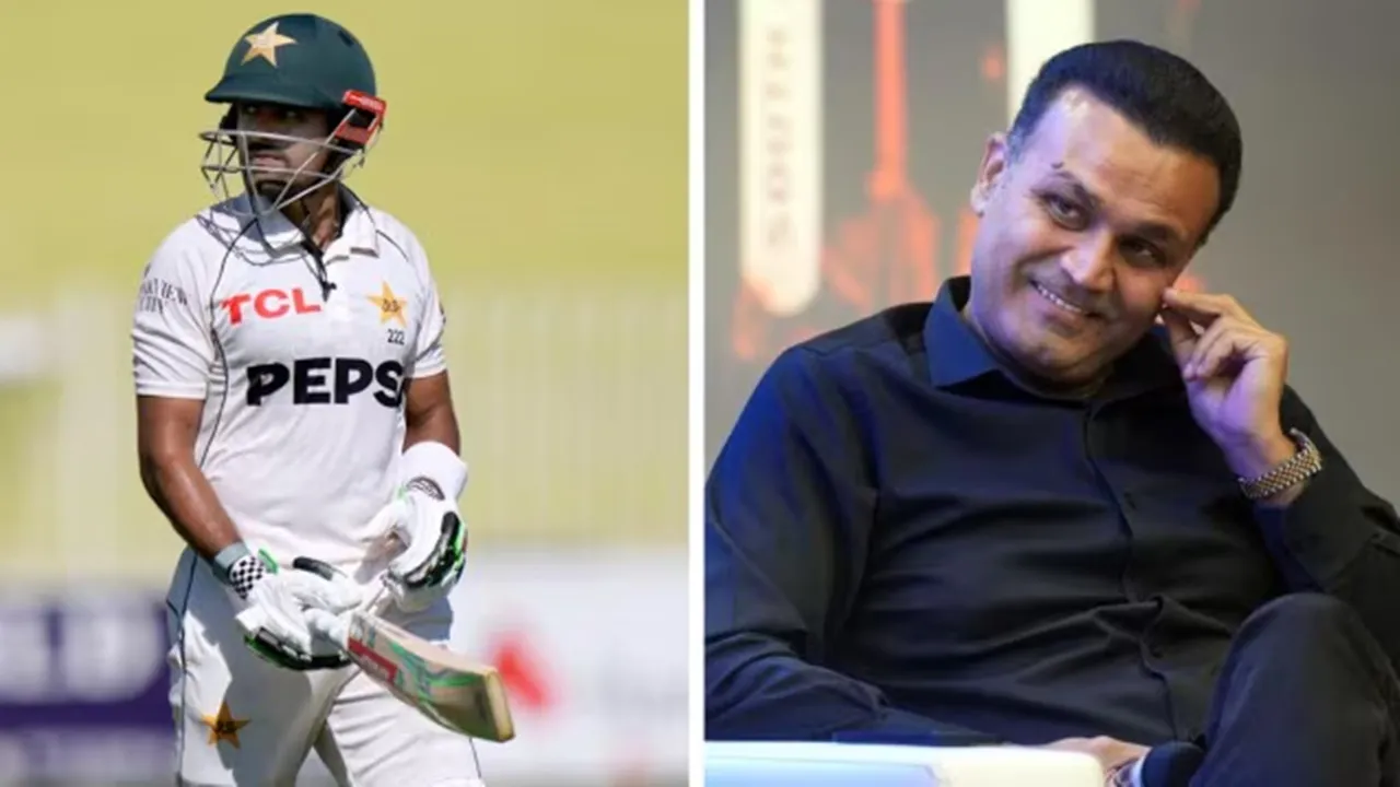Babar Azam, Virender Sehwag, বাবর আজম, বীরেন্দ্র শেওয়াগ, 
