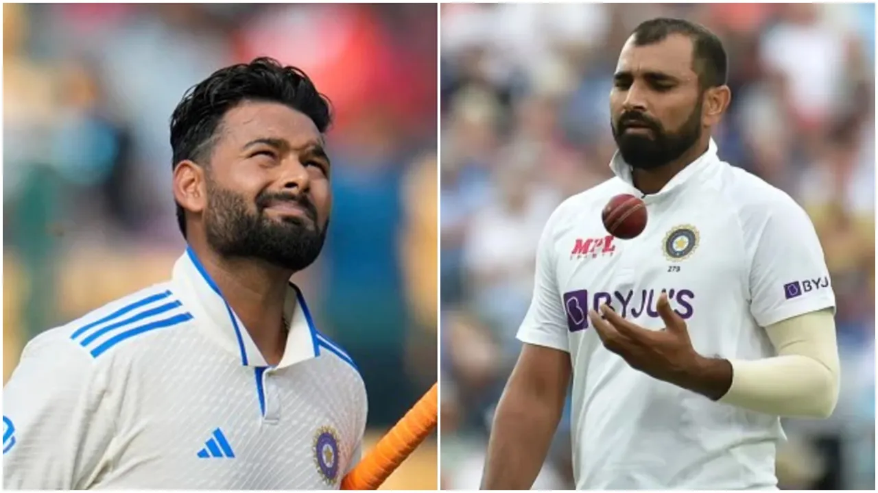 Rishabh Pant, Mohammed Shami, ঋষভ পন্থ, মহম্মদ শামি, 