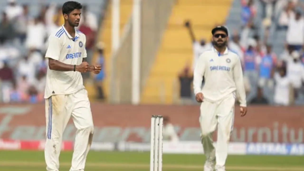 Washington Sundar, India vs New Zealand, ওয়াশিংটন সুন্দর, ভারত বনাম নিউজিল্যান্ড,