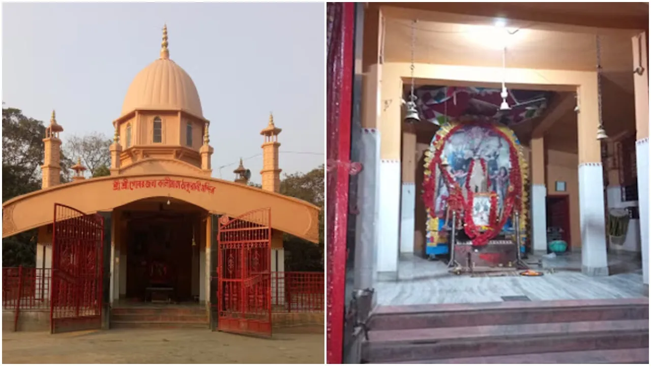 Kali Puja 2024,Malda Ratua Gobarjona Kali Mondir,Kali puja,Malda,Gobarjona Kali Mondir,কালীপুজো ২০২৪,গোবরজনা কালী মন্দির,মালদা, মালদহ, রতুয়া
