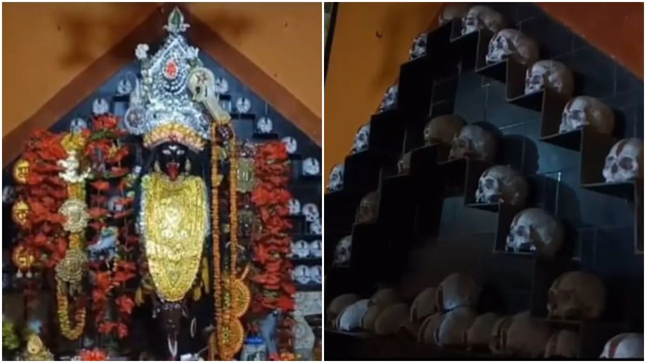 Kali Puja 2024, South 24 Parganas,Karunamoyee Kali,Mandirbazar Dakshin Bishnupur Karunamoyee Kali,কালীপুজো ২০২৪,করুণাময়ী কালী