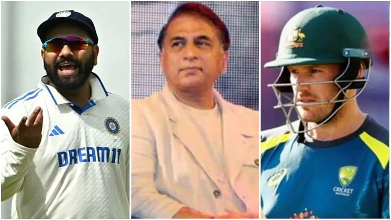 Rohit, Gavaskar, Aaron Finch, রোহিত, গাভাসকার, অ্যারন ফিঞ্চ,