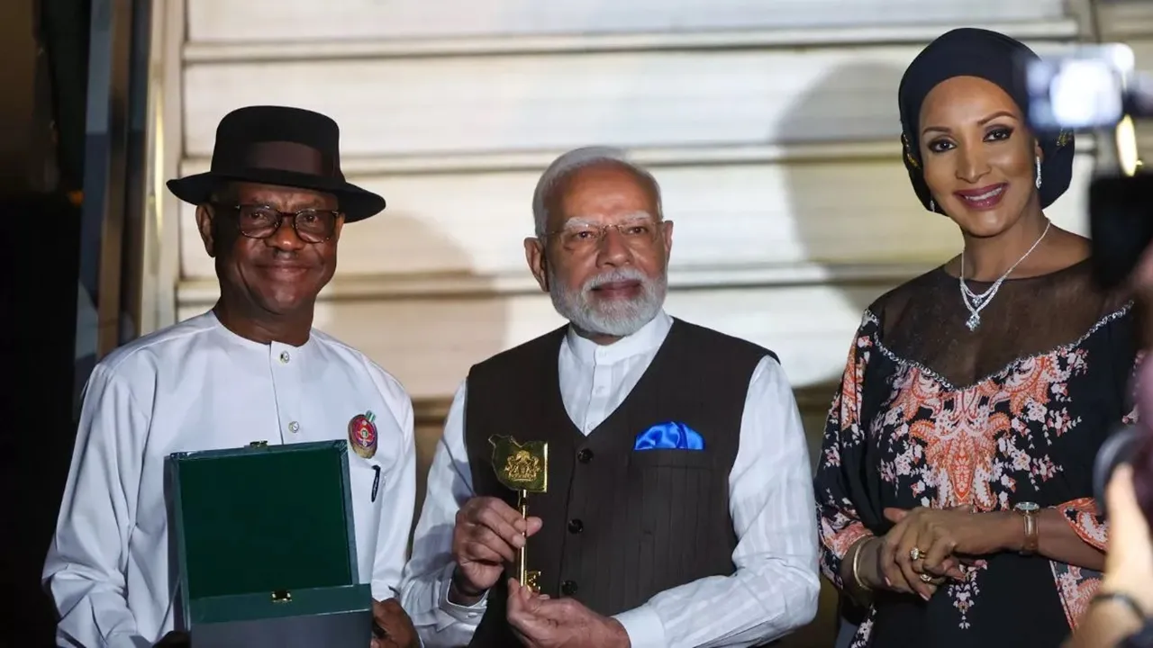 PM Modi Gets Grand Welcome In Nigeria With 'Vande Mataram' Chants
