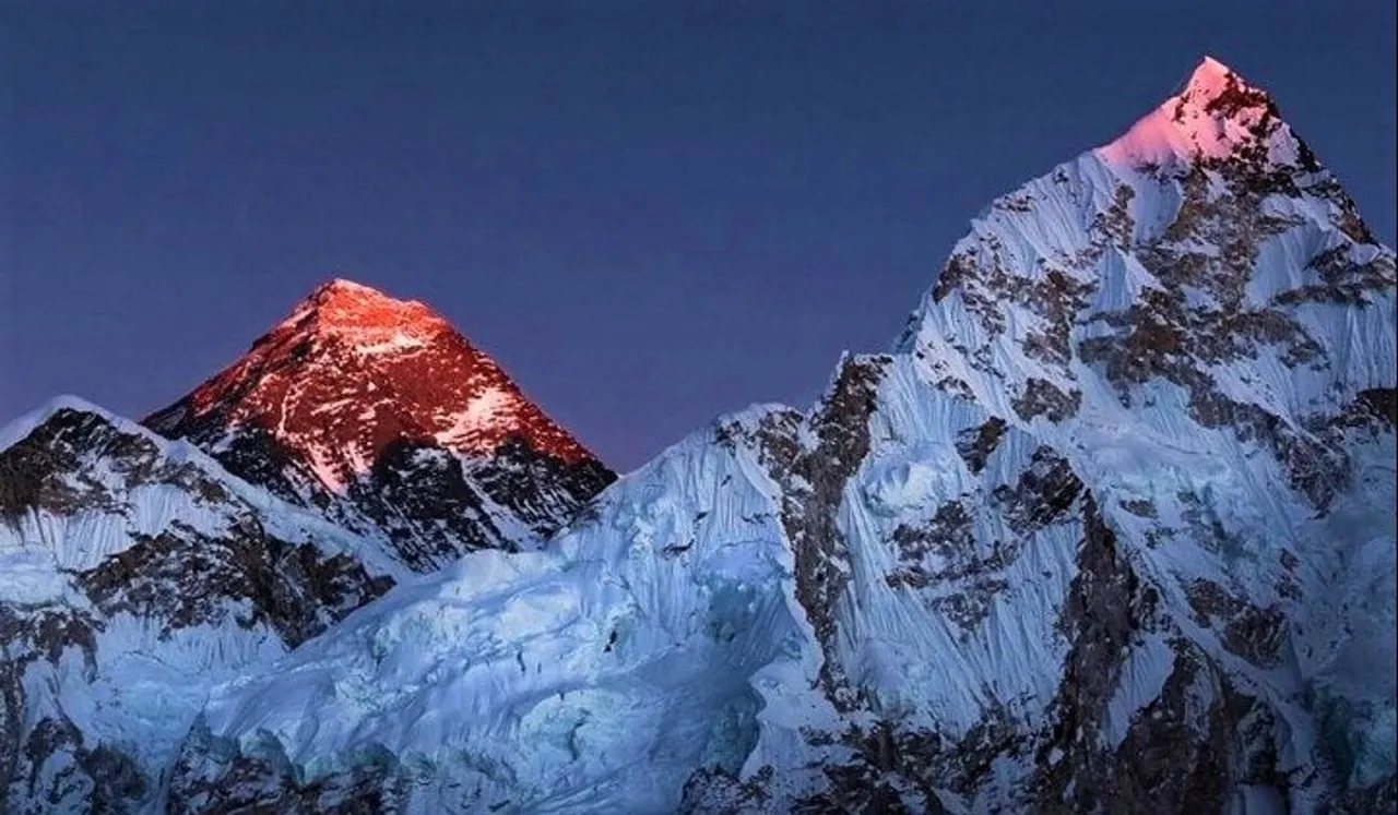 mt everest height