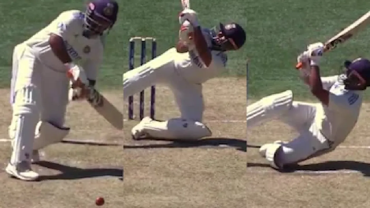 Rishabh Pant Six