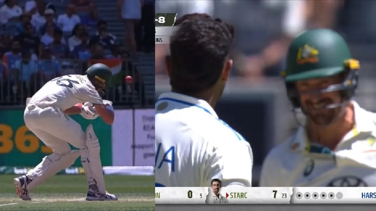 Mitchell Starc Harshit Rana