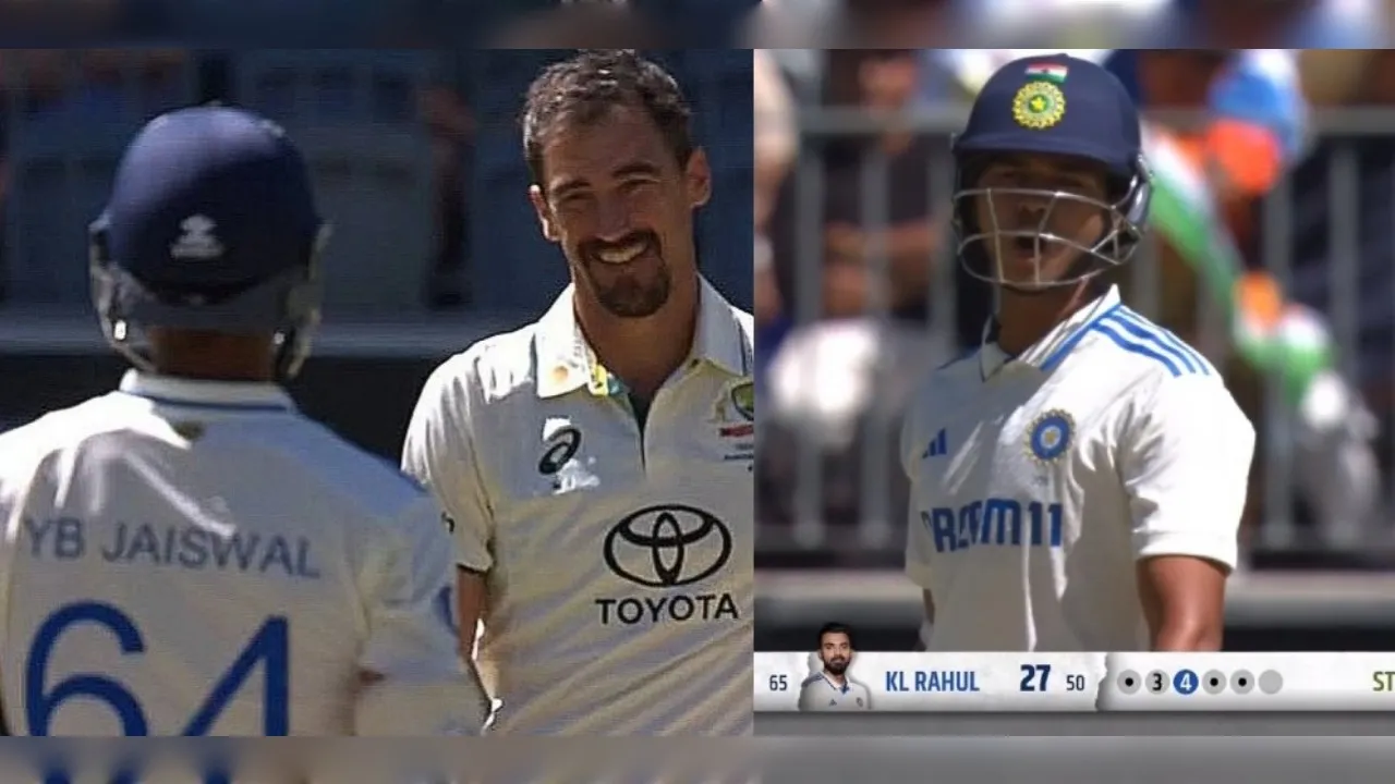 Yashasvi Jaiswal teases Michael Starc