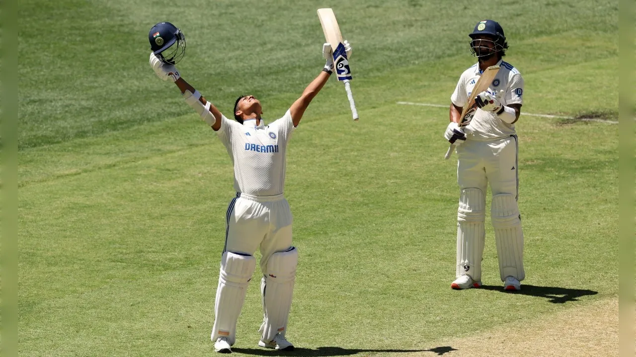Yashasvi Jaiswal century