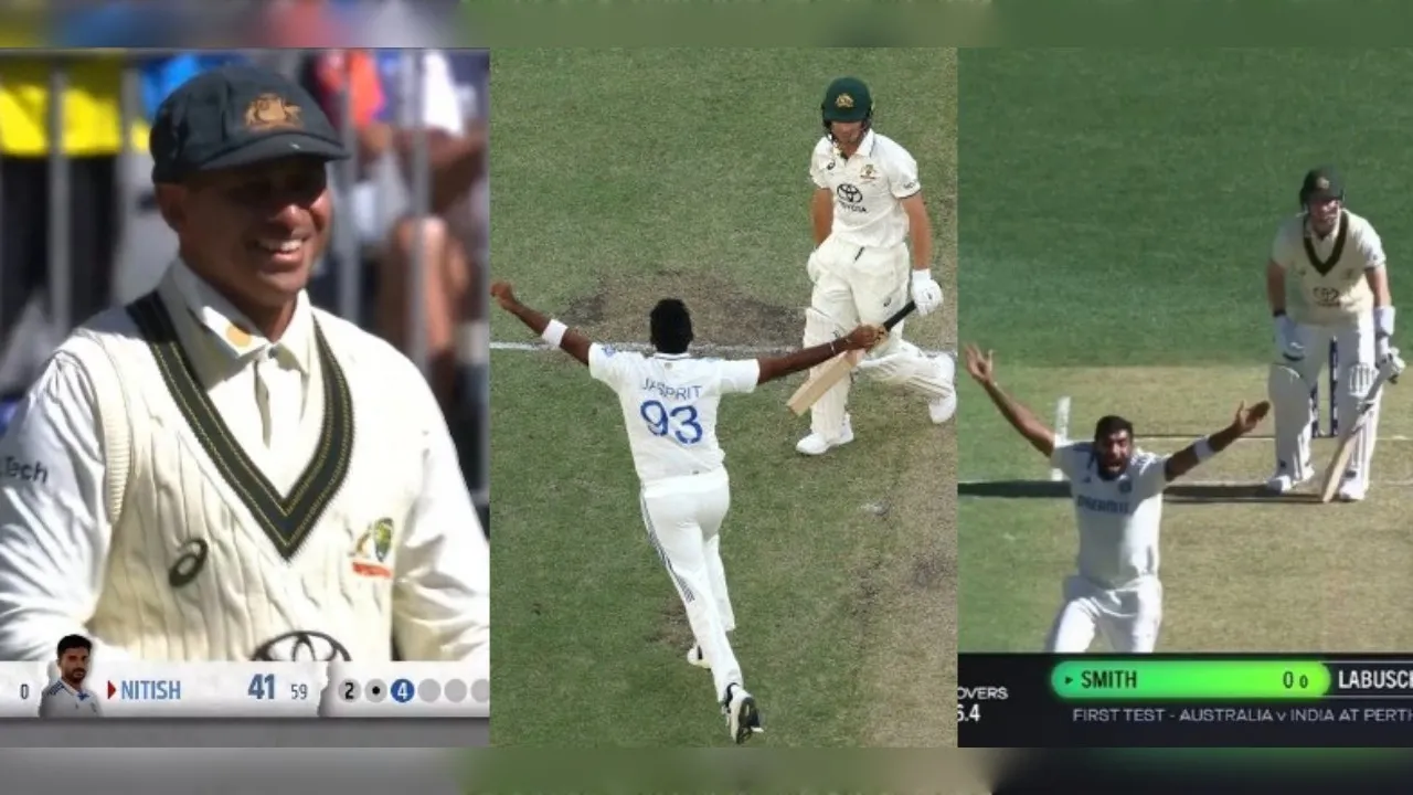 Usman Khawaja Jasprit Bumrah: 