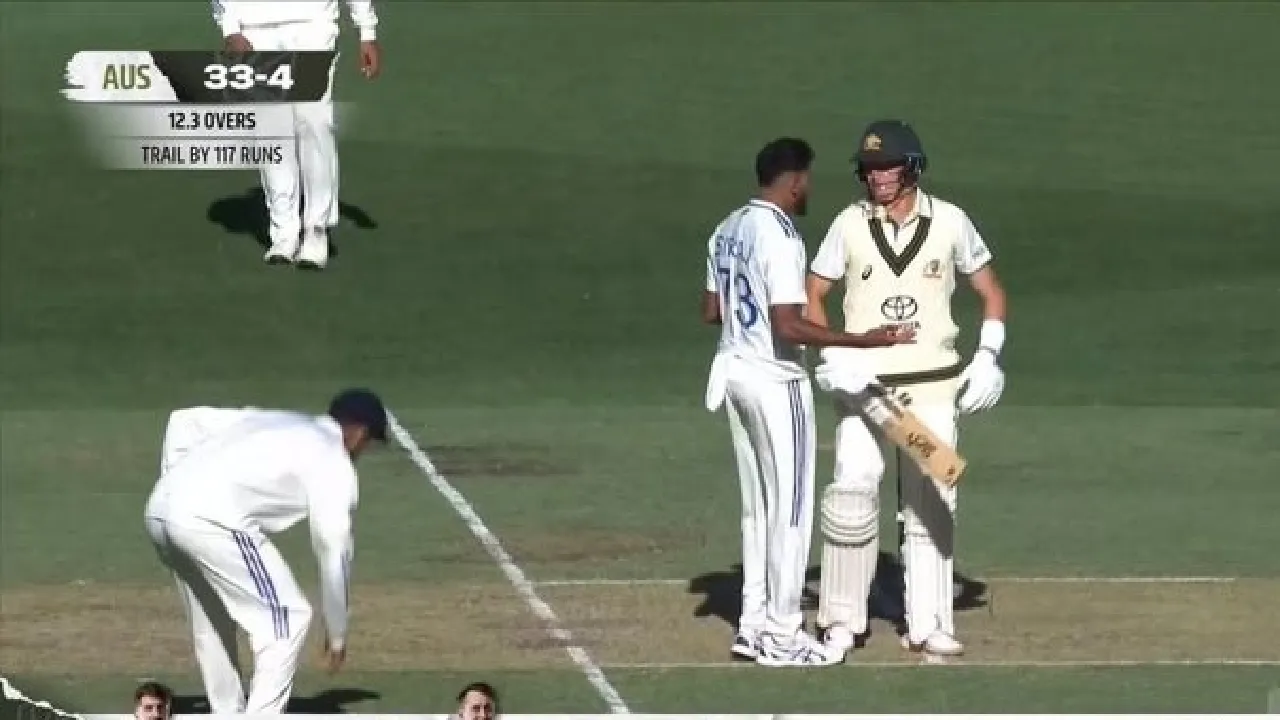 Siraj on labuschagne