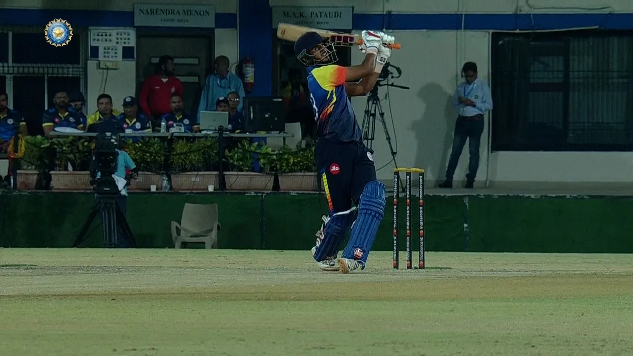 Urvil Patel century