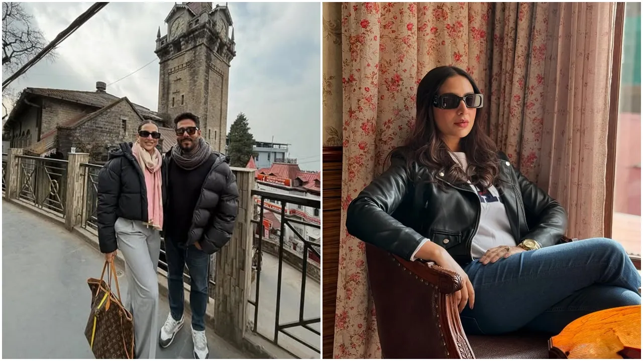 পাহাড়ের কোলে ছুটির মেজাজে রাজ-শুভশ্রী